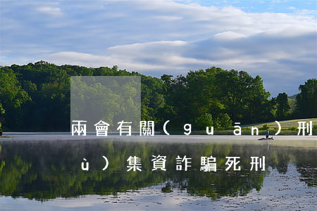兩會有關(guān)刑事法提案（恢復(fù)集資詐騙死刑？加重拐賣婦女兒童量刑？增設(shè)妨害安全駕駛罪？）